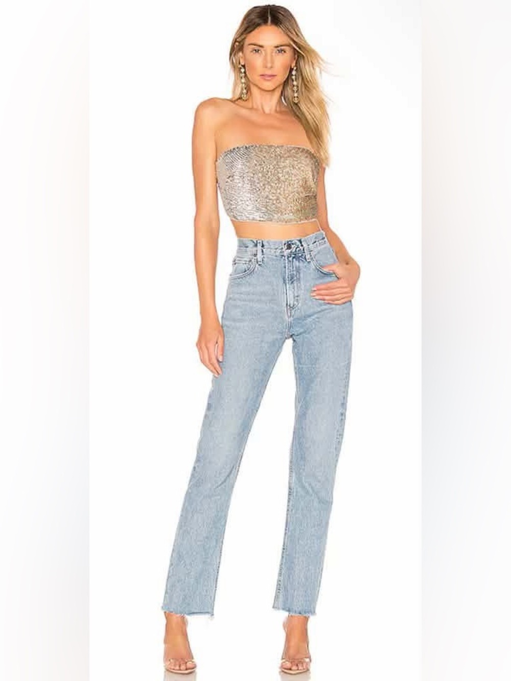 Agolde Cheri High Rise Straight Jeans, NEW ($188)!